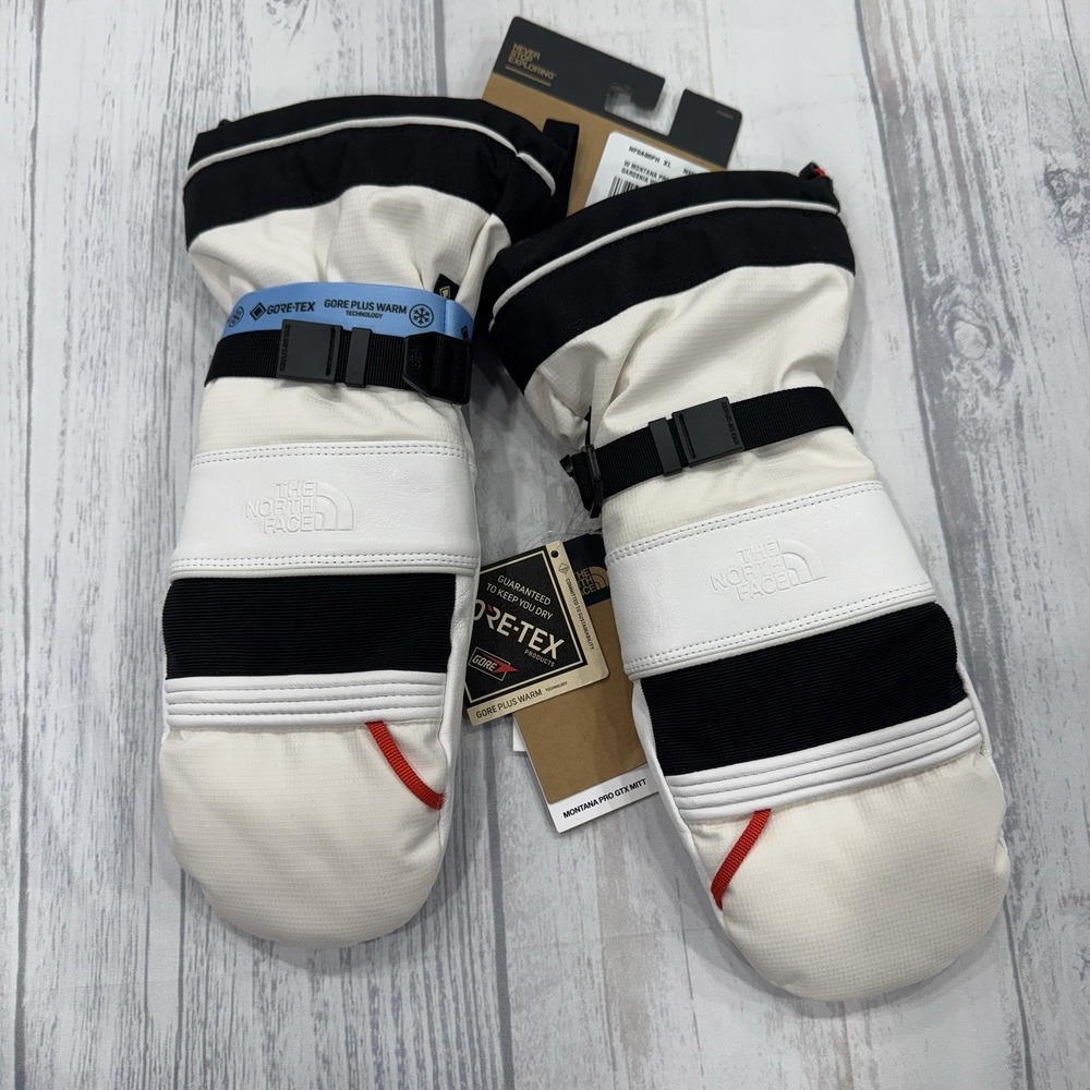 The North Face Women Montana Pro GTX Gortex Mittens Gloves XL Ski Snowboard $150 - Picture 3 of 6